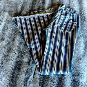 Rock and roll denim bargain button bells